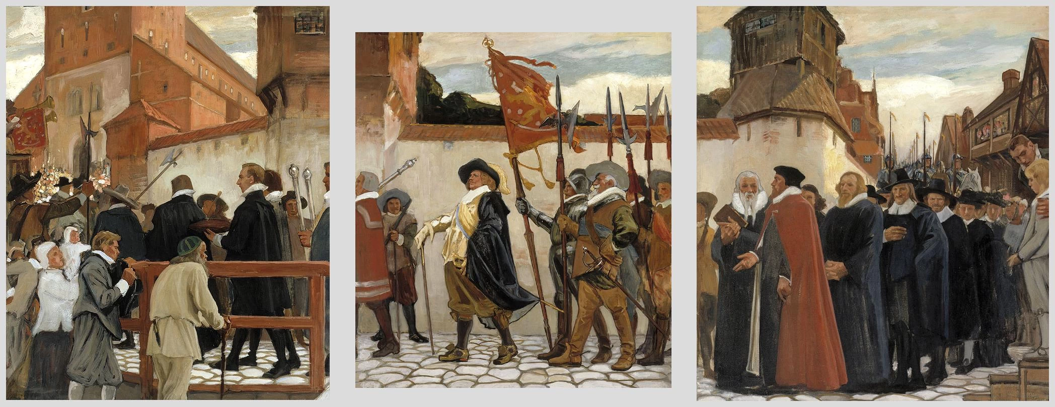 Albert Edelfelt - Inaugurazione dell'Accademia di Turku
